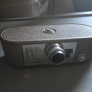 * KEYSTONE PATHFINDER K-29 8mm film Movie Camera ELGEET 1/2" f:2.8 Lens MADE USA